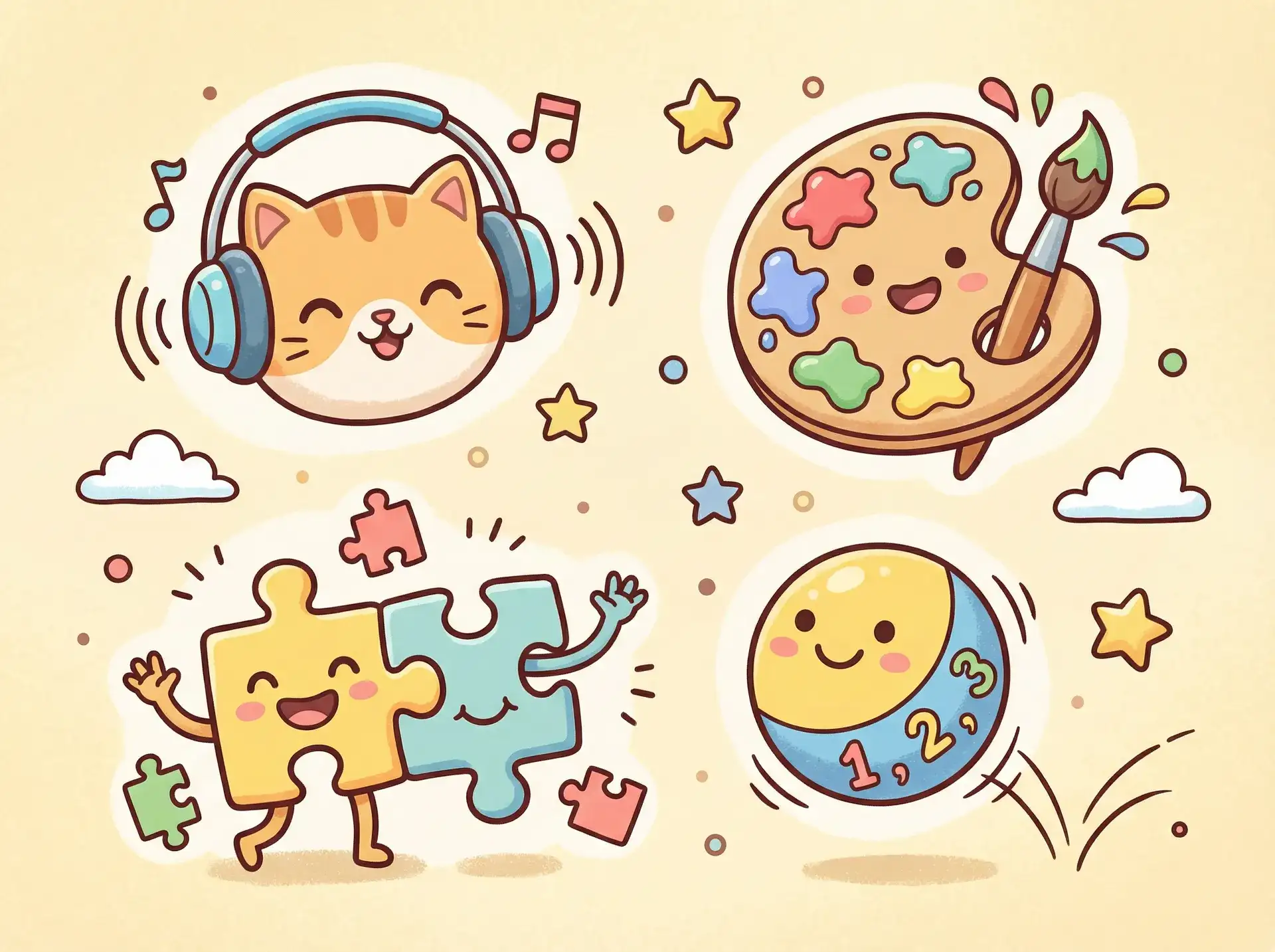 小朋友的手工作品 - porny 益智创作